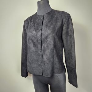 BANO EEMEE eco suede cropped jacket